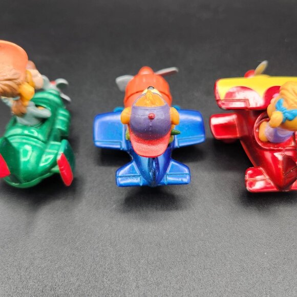 Vtg Set Of 4 Disney Talespin Airplane Toys McDonald’s Happy Meal 1990 Diecast - Picture 10 of 11